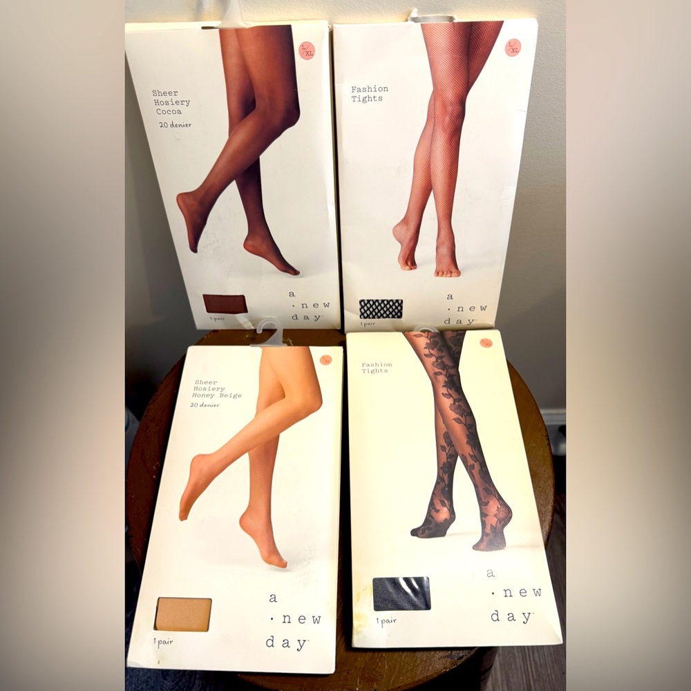 A New Day Tights Lot! 4 pairs NWT!